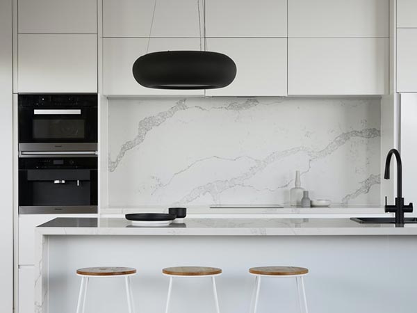 Realizzazione top cucina in marmo