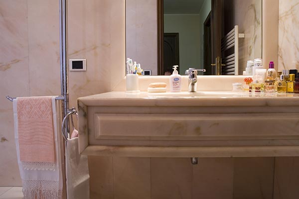 Bagno in marmo