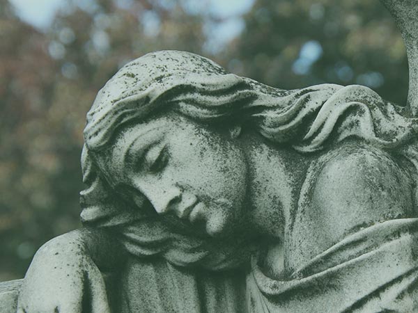 Sculture funerarie in marmo